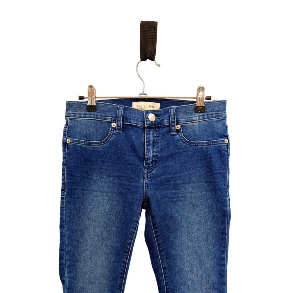 Henry & Belle Super Skinny Jeans Womens 28 Blue Coast Wash Excellent Stretch - Picture 3 of 14
